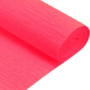 MIL28 PAPEL CREPE FLUO ROSA